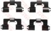 TRW PFK521 Accessory Kit, disc brake pads